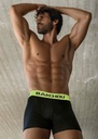 BOXER DE ALGODON Y LYCRA LISO CON ELASTICO BAKHOU BASICO EN TONOS FLUO