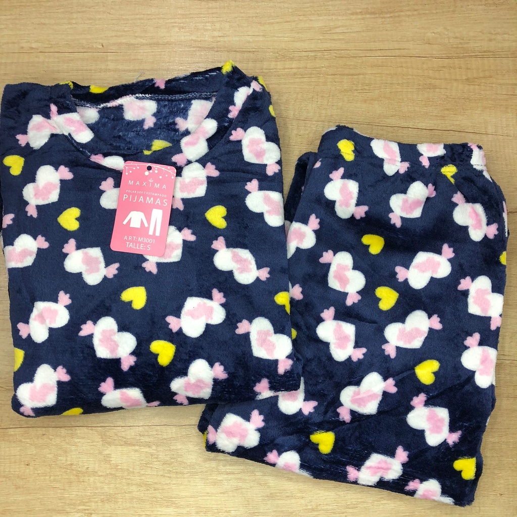 INV. PIJAMA DAMA ESTAMPADO POLAR SOFT