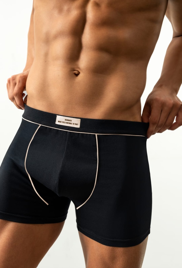 BOXER DE ALGODÓN Y LYCRA COMBINADO