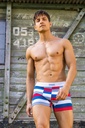 BOXER ALGODÓN & LYCRA RAYADO