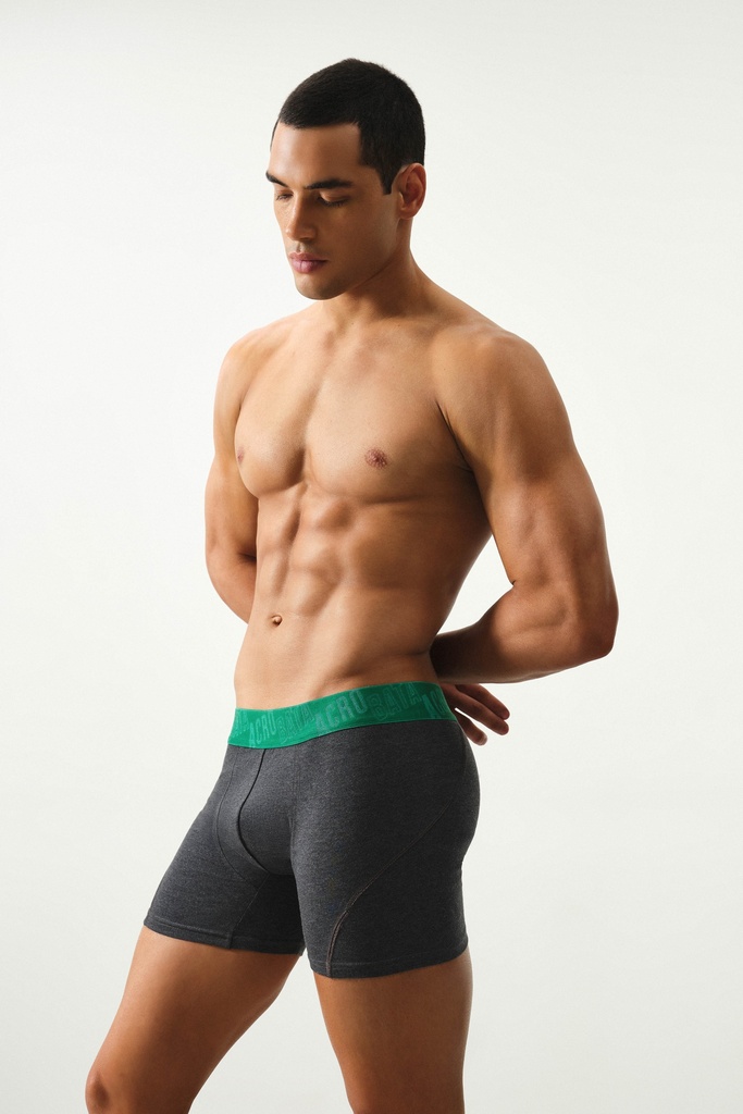 BOXER ALGODON & LYCRA LISO
