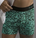 BOXER ALGODON Y LYCRA. ESTAMPADO MANCHAS, ELASTICO BAKHOU LATERAL
