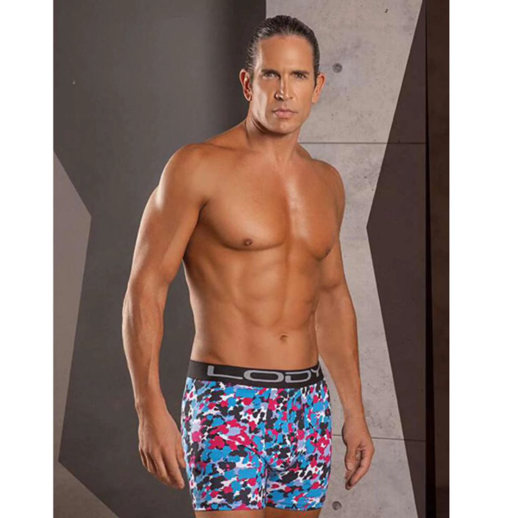 BOXER DE ALG. LYCRA ESTAMPADO TEXTURA