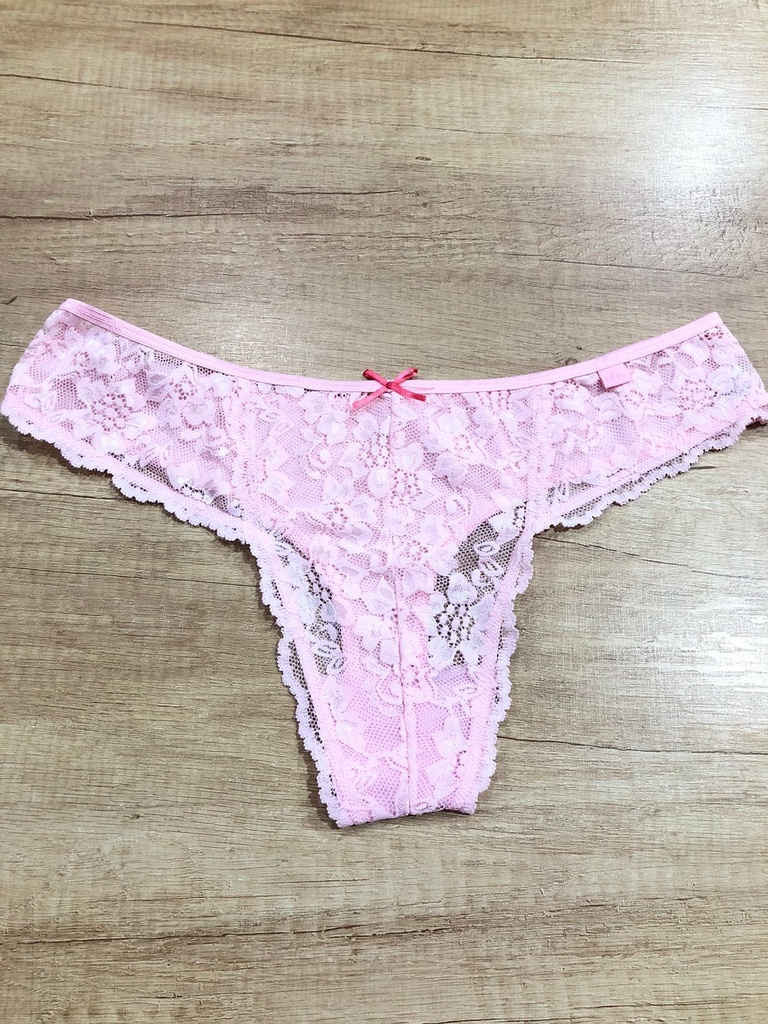 [ALISR585] ROSA COLALESS GRANDE MICROFIBRA Y FRENTE DE PUNTILLA (2)