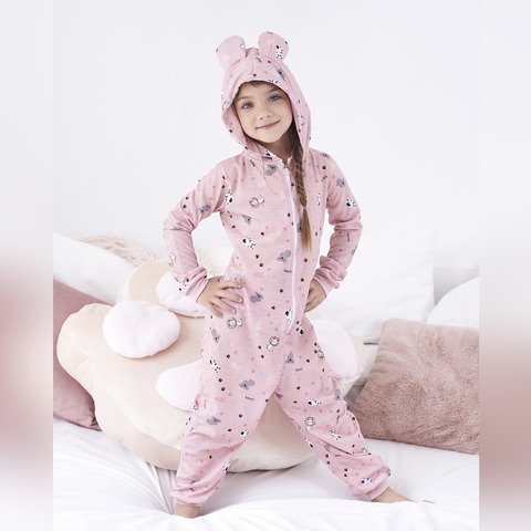 [KAUPW319] DESCUENTO 10% LIQUIDACION DE TEMPORADA!  INV. PIJAMA ENTERITO DE INVIERNO ESTAMPADO CON CIERRE Y PUÑOS DE NENA (4)
