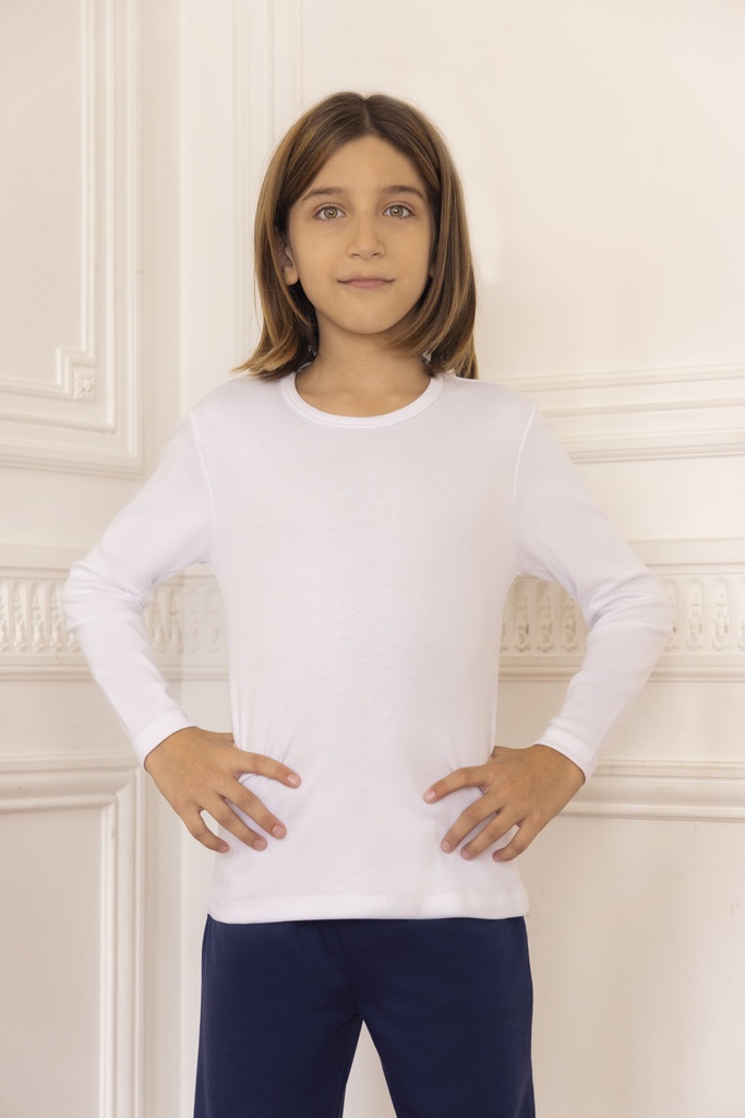 DESCUENTO 15% LIQUIDACION DE TEMPORADA! I INV. CAMISETA INTERLOCK LISO NIÑOS