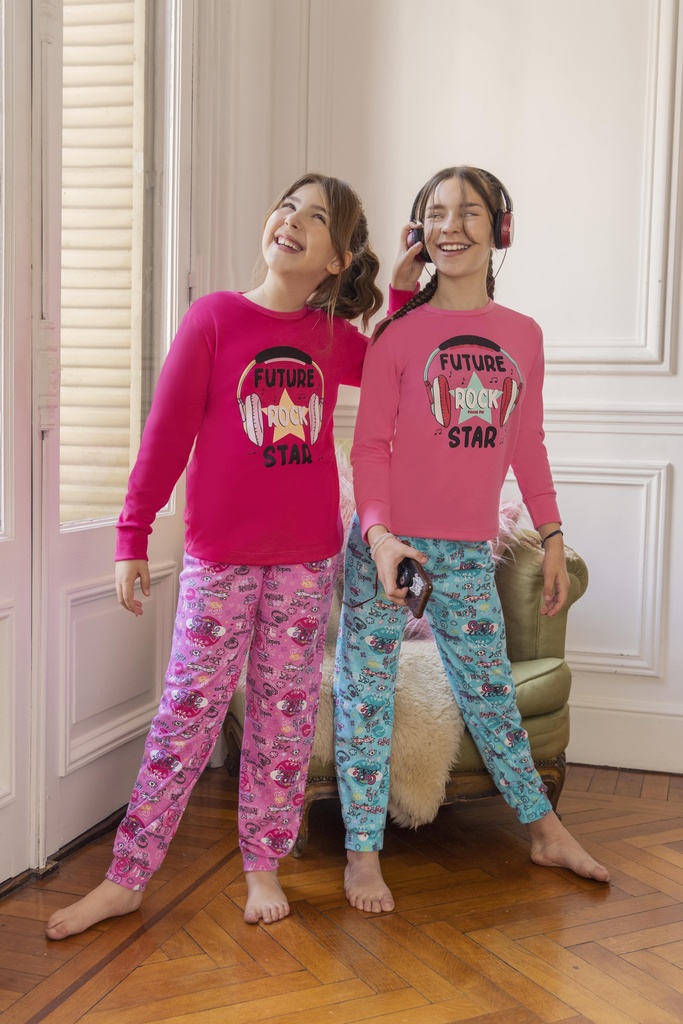 [PIA522/2] DESCUENTO 15% LIQUIDACION DE TEMPORADA!  INV. PIJAMA NENA POLYDON CON ESTAMPA (8)