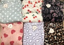 DESCUENTO 10% LIQUIDACION DE TEMPORADA! INV.  PIJAMA TERRENAL SOFT PELUCHE ESTAMPADO ACANALADO - 6019