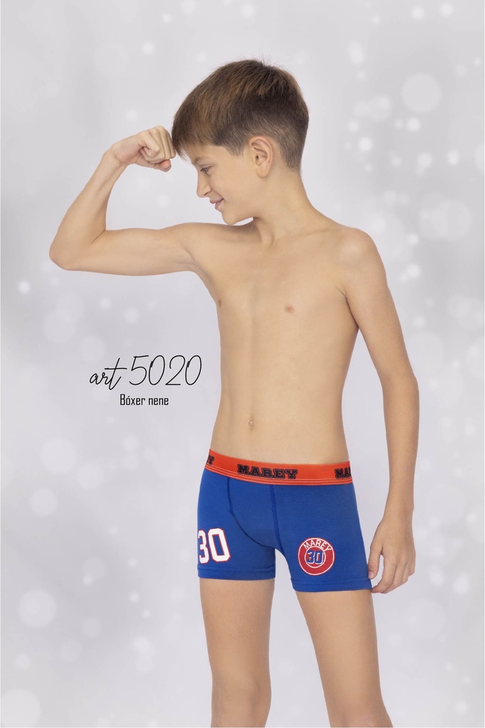 [MAR5020] BOXER NIÑO ALG Y LYCRA "M30" (2)