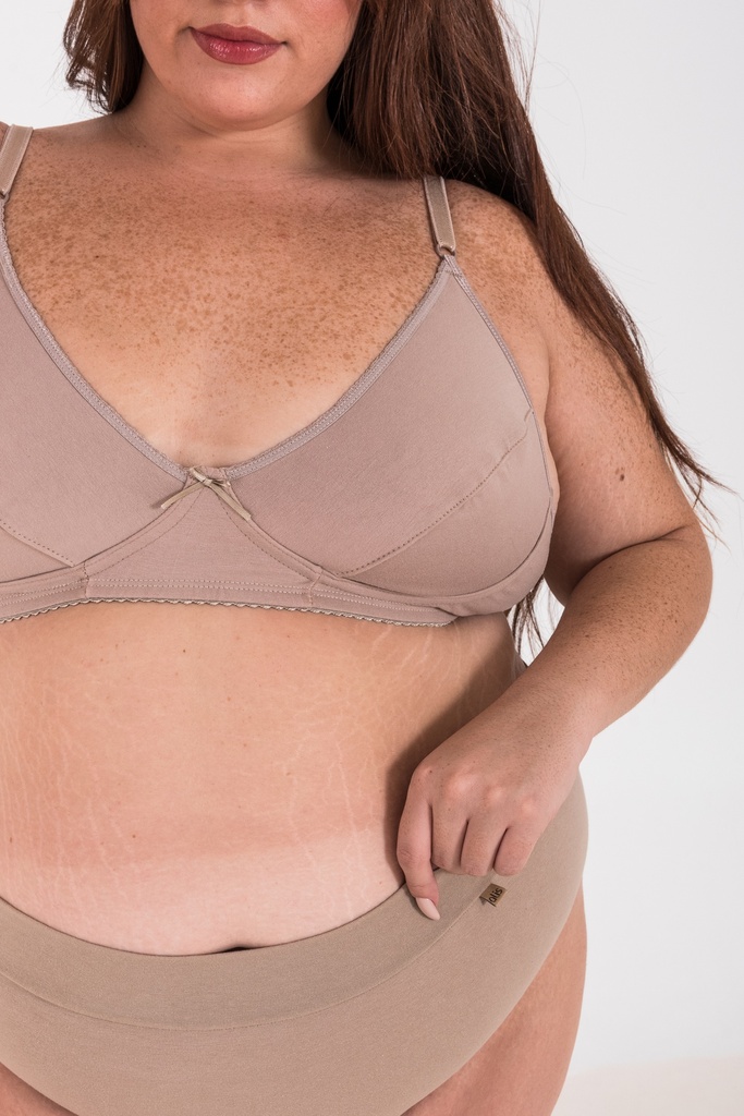 [ALIS681] CORPIÑO REDUCTOR REFORZADO CON TELA DOBLE DE ALGODON Y LYCRA (90, Blanco)