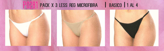[TRE281] PACK X3 LES REGULABLE DE MICROFIBRA (1)
