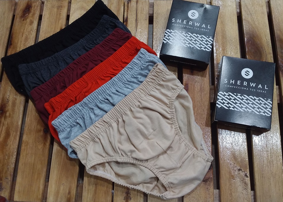 [SHE111] SLIP HOMBRE LISO 100% ALGODON - SHERWALL (2)