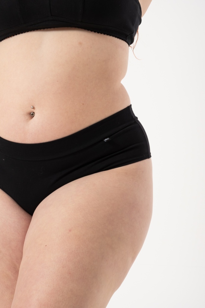 [ALIS789] BOMBACHA CULOTELES DE ALGODON Y LYCRA CON CINTURA ALTA (2, BLANCO)