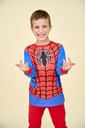 DESCUENTO 10% LIQUIDACION DE TEMPORADA!  INV. PIJAMA DISFRAZ DE JERSEY MODAL ML SUBLIMADO "SPIDERMAN" Y PANTALON LISO