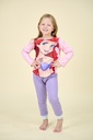 DESCUENTO 10% LIQUIDACION DE TEMPORADA!  INV. PIJAMA ML SUBLIMADO "PRINCESAS SIRENITA ARIEL" DE JERSEY MODAL