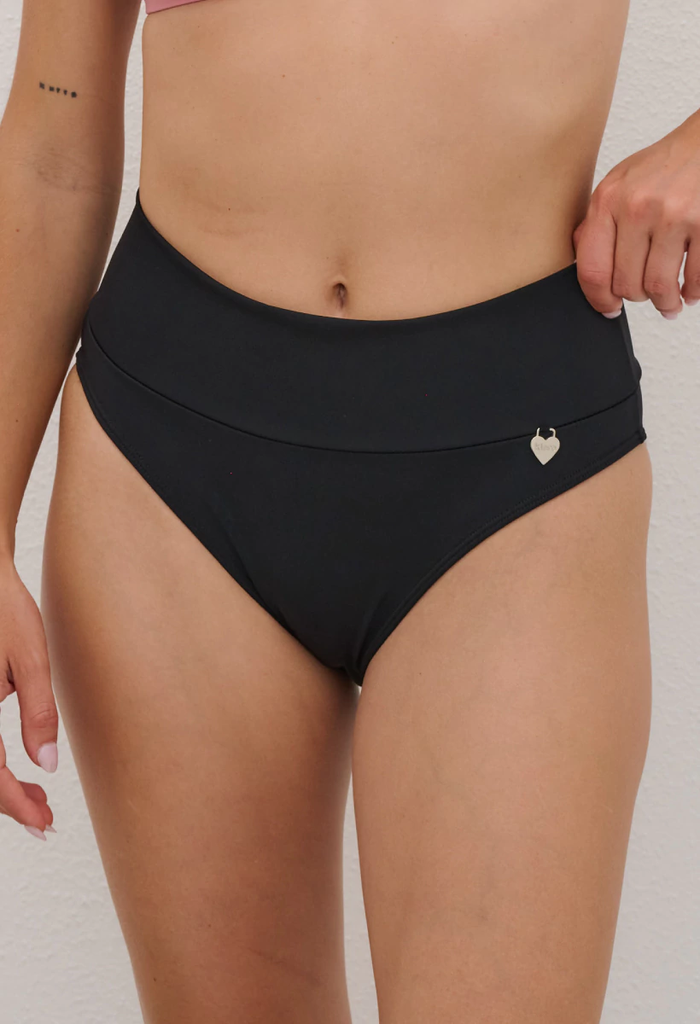 [KIE14111] VER. MALLA COLALES TRICOT LYCRA LISO TIRO ALTO CON CINTURA DOBLE (5)