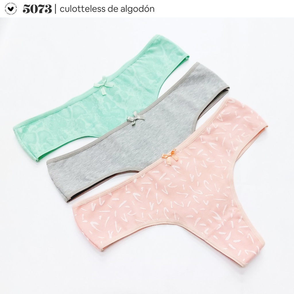 [VTG5073] PACK X 3 CULOTTELES ALG. ESTAMPADA