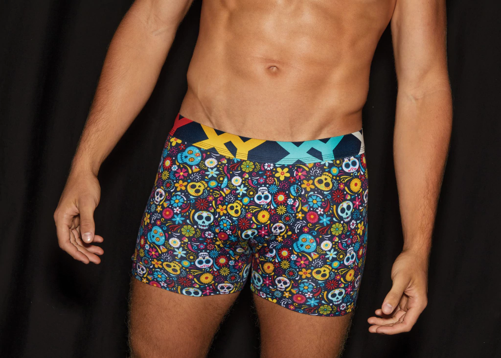 [XY1413] BOXER ALGODÓN-LYCRA ESTAMPADO "CALACAS" (S)