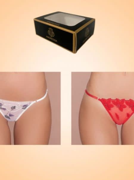 [ANDP077] PACK X2 LES REGULABLE DE TUL BORDADO (1)