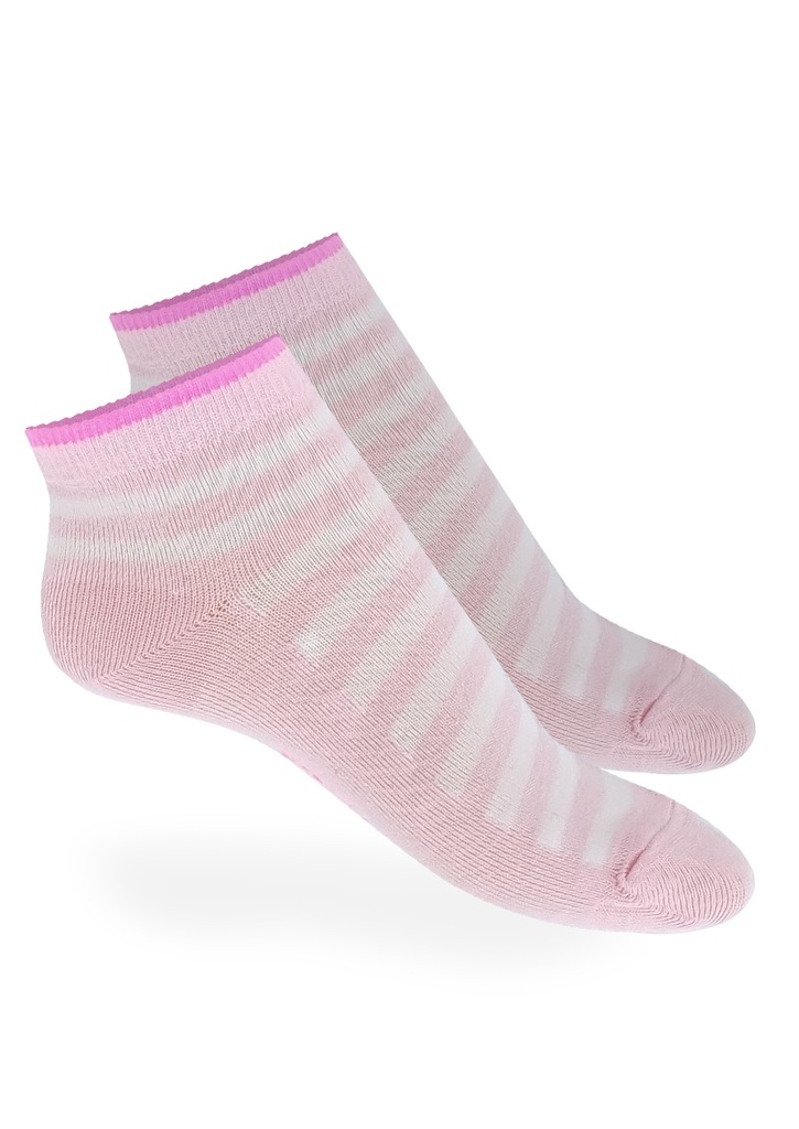 [MKS62103] MEDIA SOQUETE DAMA RAYADA "POWER STRIPES"