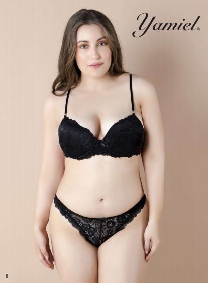 [YAM1442] Conjunto soft de puntilla y colaless (85)