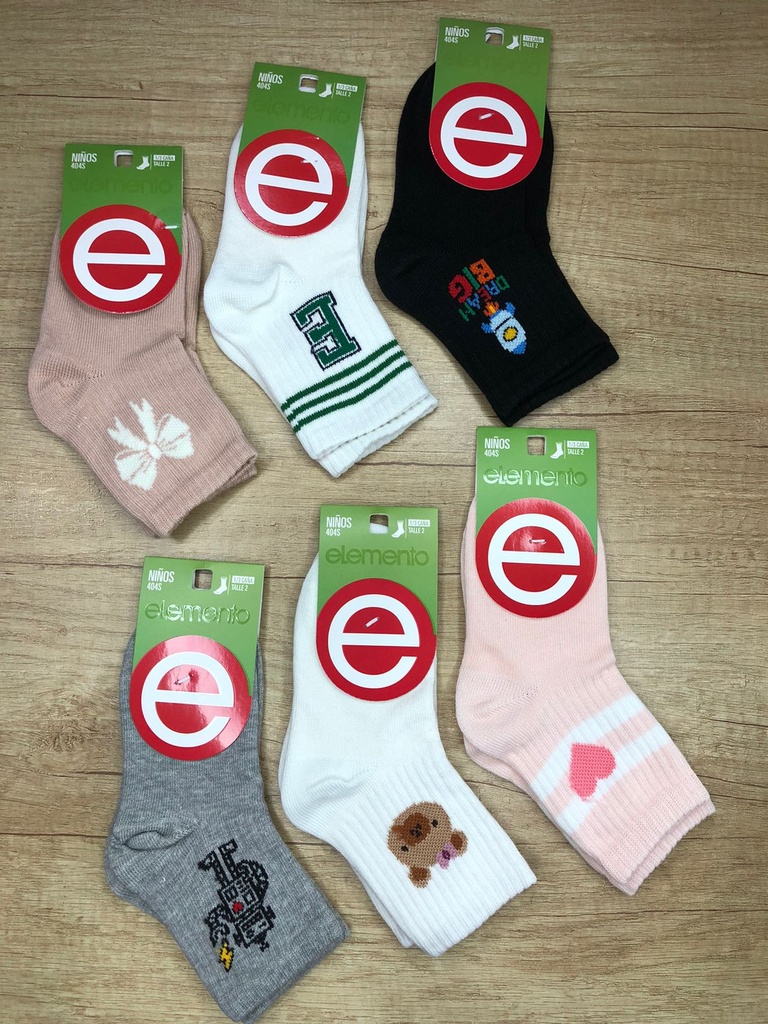 [ELE404MORLEY] MEDIA 1/3 CAÑA MORLEY NIÑOS LISA Y ESTAMPADA (1, MORLEY LISO)