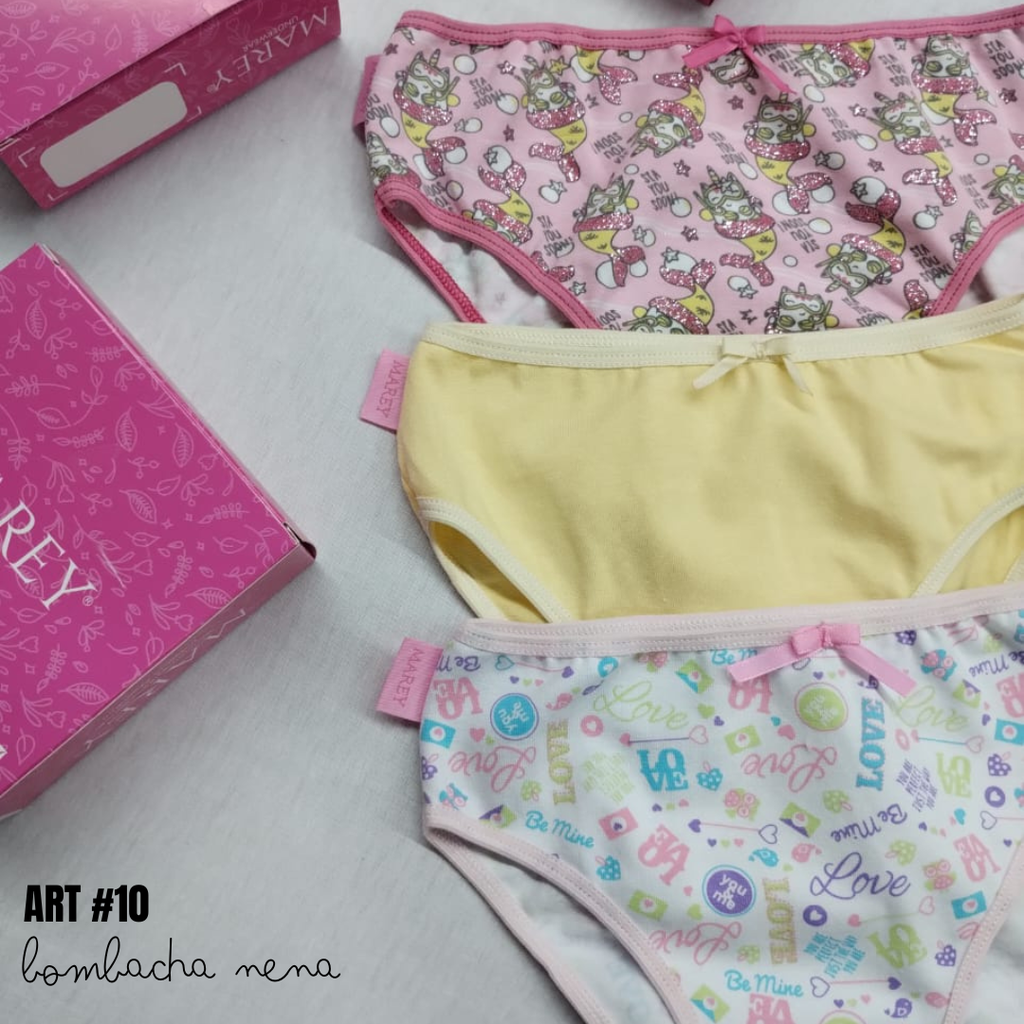 [MAR10] PACK X3 BOMBACHAS NENA DE ALGODÓN Y LYCRA SURTIDO (4)