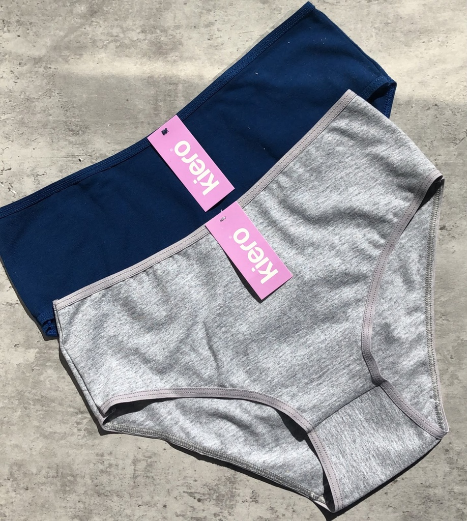 [KIE10254] PACK X2 BOMBACHA TIRO CORTO DE ALGODÓN Y LYCRA LISA