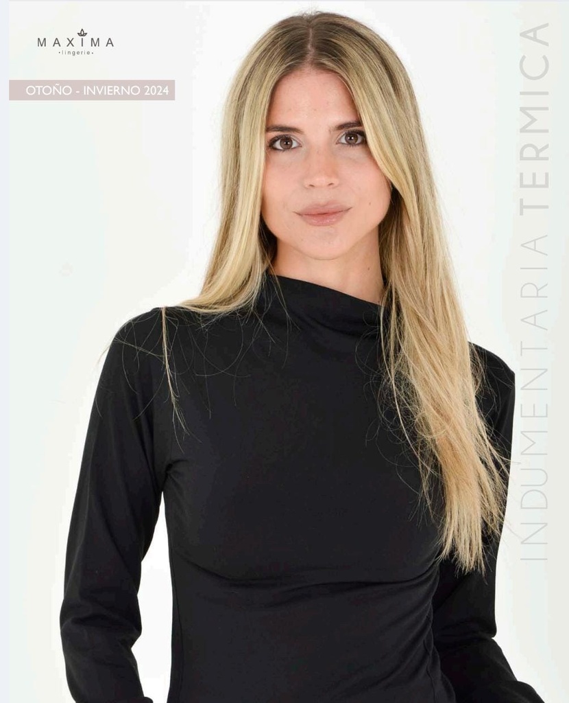 [MXM120] DESCUENTO 10% LIQUIDACION DE TEMPORADA! INV. POLERA TERMICA DAMA (M, BLANCO)