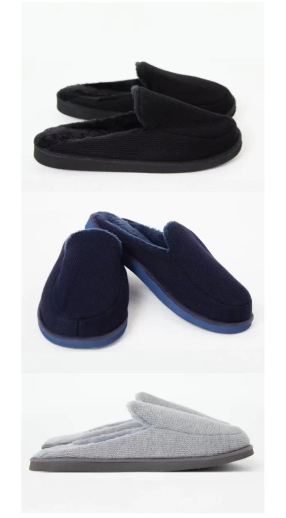 [G31503] DESCUENTO 10% LIQUIDACION DE TEMPORADA! I INV. PANTUFLA MOCASIN CON CORDERITO (39/40)