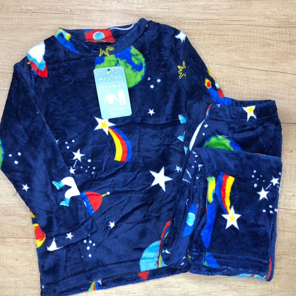 [MXM3201] DESCUENTO 10% LIQUIDACION DE TEMPORADA!  INV. PIJAMA NENE ESTAMPADO POLAR SOFT (12)