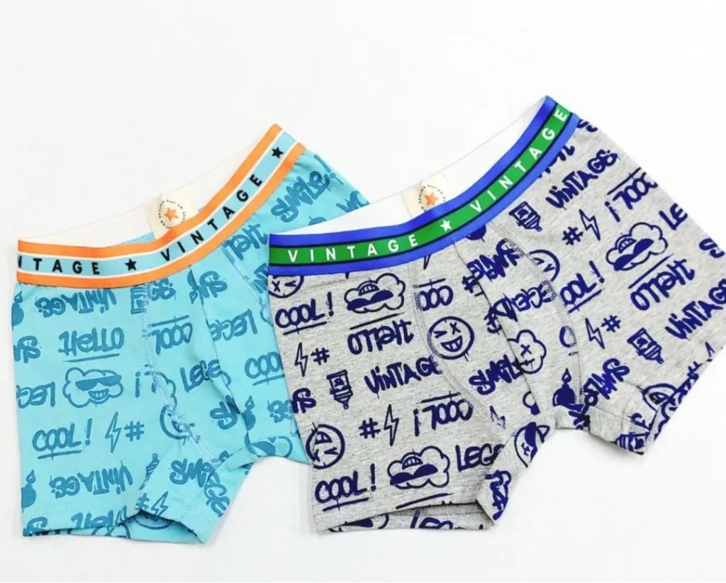 [VTG302] BOXER NENE ESTAMPADO DE ALGODON Y LYCRA (4)