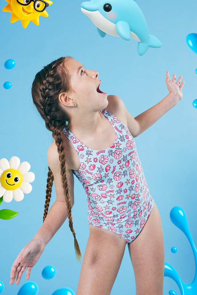 [ELE2617] OFF - 15% !! VER. MALLA ENTERA CON BRETELES ANCHOS ESTAMPADA (4)