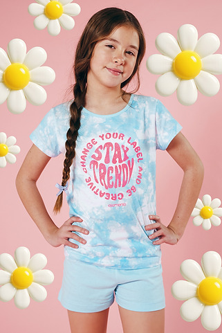 [ELE2623] OFF - 15% !! VER. PIJAMA NENA REMERA BATIK Y SHORT LISO (10)