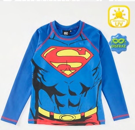 VER. REMERA CON PROTECCION UV "SUPERMAN" (2)
