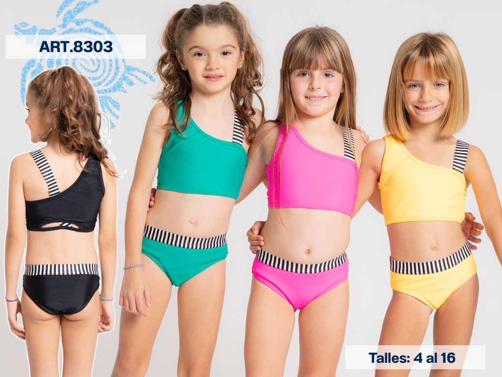 [VYO8303] VER. MALLA BIKINI NENA LISA CON ELASTICO ANCHO RAYADO (4)