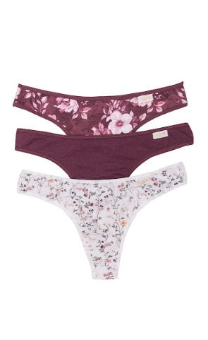 [FRA5010/E] PACK X3 COLALES ESPECIAL DE ALGODÓN Y LYCRA ESTAMPADA "LIBERTY"