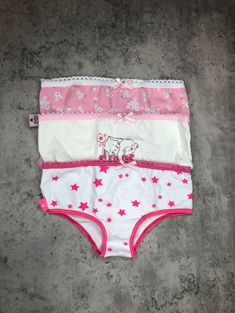 [SAY10003] PACK X3 BOMBACHA DE NENA DE ALGODÓN Y LYCRA ESTAMPADA (4)