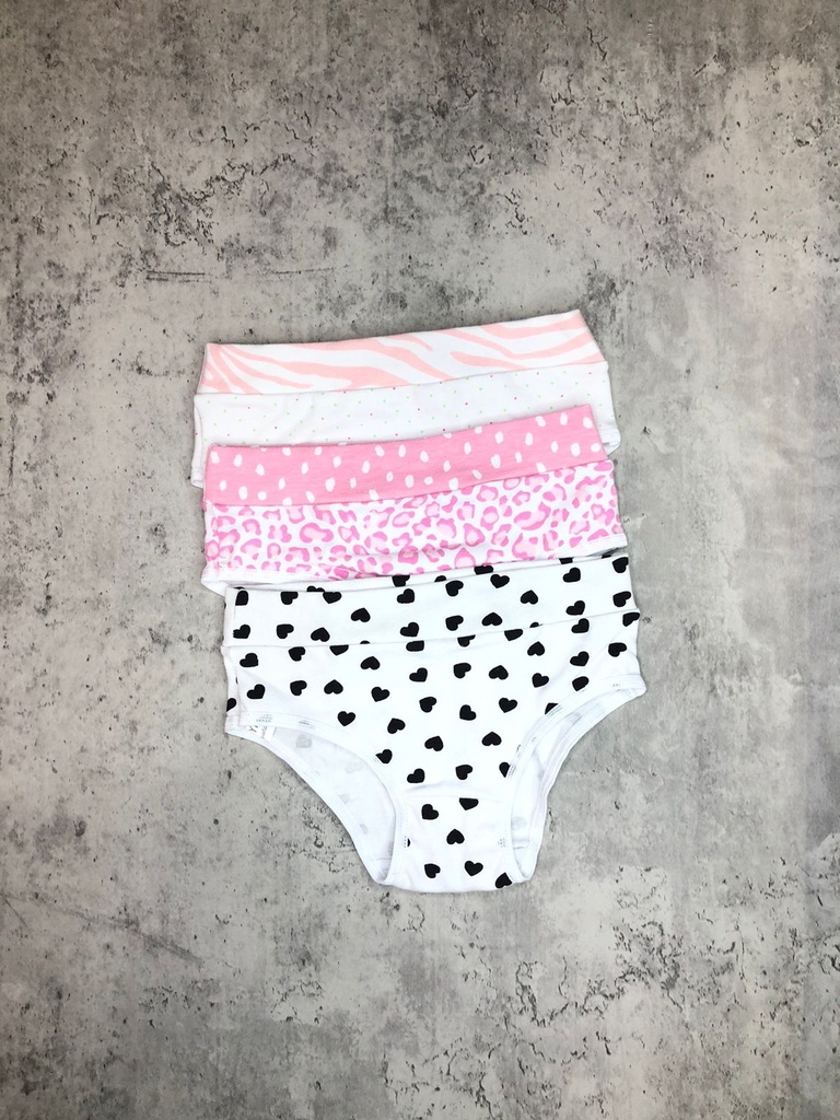 [SAY10004] PACK X3 BOMBACHA DE NENA DE ALGODÓN Y LYCRA ESTAMPADA CON CINTURA (4)