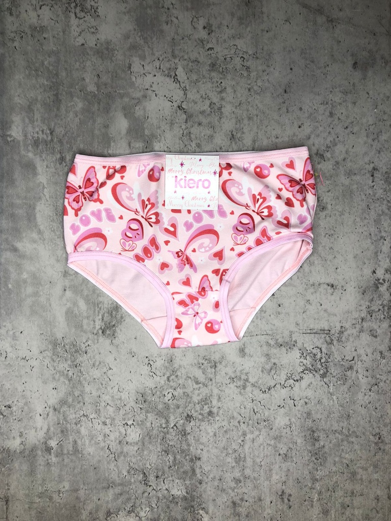 [KROS3339] ROSA BOMBACHA NENA VEDETINA ESTAMPA "LOVE" (2)