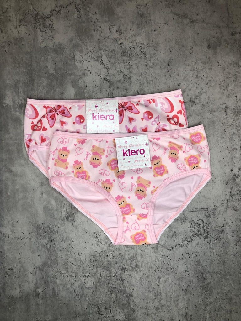 [KROS3839] ROSA BOMBACHA NENA VEDETINA ESTAMPA "LOVE" (10)
