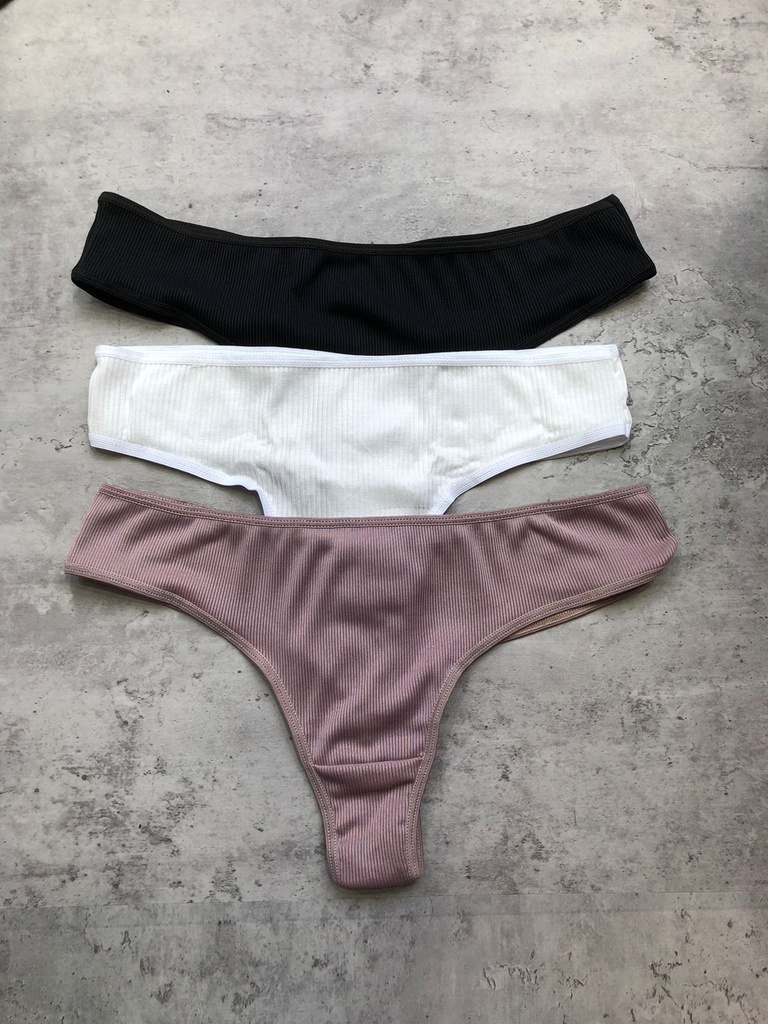 [VOL531-3] PACK X3 CULOTELESS DE MICROFIBRA MORLEY