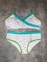 CONJUNTO DE NENA TOP CRUZADO Y CULOTTE ESTAMPADO ALGOODN