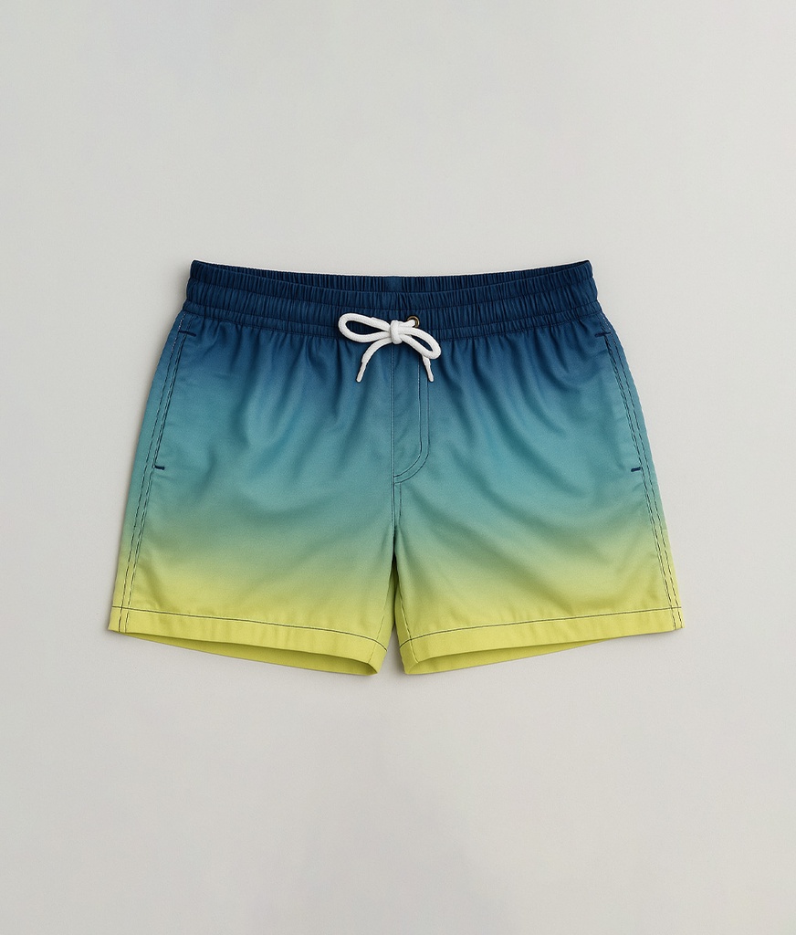 VER. SHORT DE BAÑO PREMIUM LISO DEGRADE