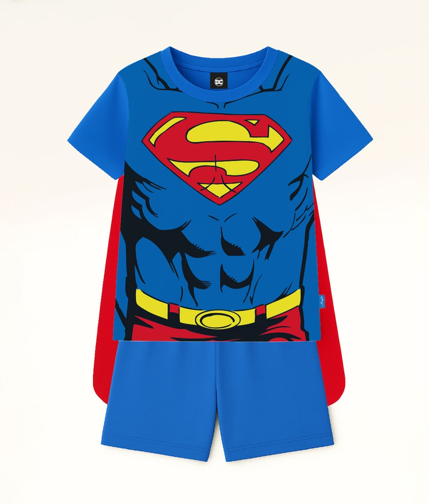[DIS87027] VER. PIJAMA DISFRAZ "SUPERMAN" CON CAPA DESMONTABLE (2)