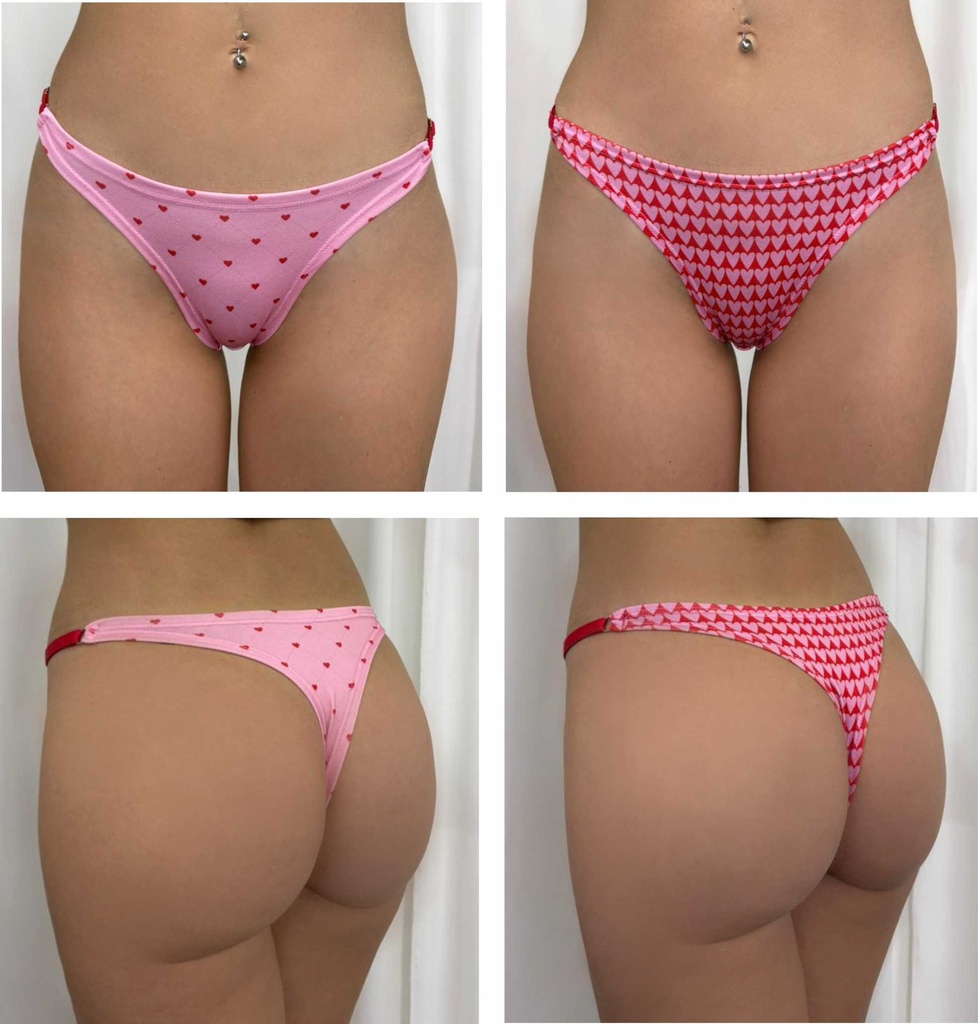 [TRE936] PACK X 2 COLALES REGULABLE ESTAMPADAS SAN VALENTIN (2)