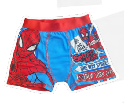 [DIS81054] INV. BOXER DE MODAL SUBLIMADO "SPIDERMAN" (8)