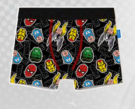 [DIS81411] INV. BOXER DE MODAL SUBLIMADO "AVENGERS" (4)
