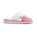 DESCUENTO 10% LIQUIDACION DE TEMPORADA! IINV. PANTUFLA CHINELA DE PLUSH CON VIVO Y PLANTILLA DE CORDERITO apta para lavarropas