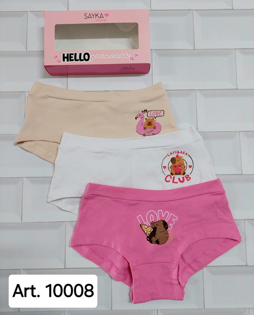 [SAY10008] PACK X3 MINI CULOTTE DE NENA DE ALGODÓN Y LYCRA ESTAMPADO (4)